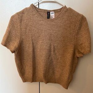 H&M Camel Knit Sweater